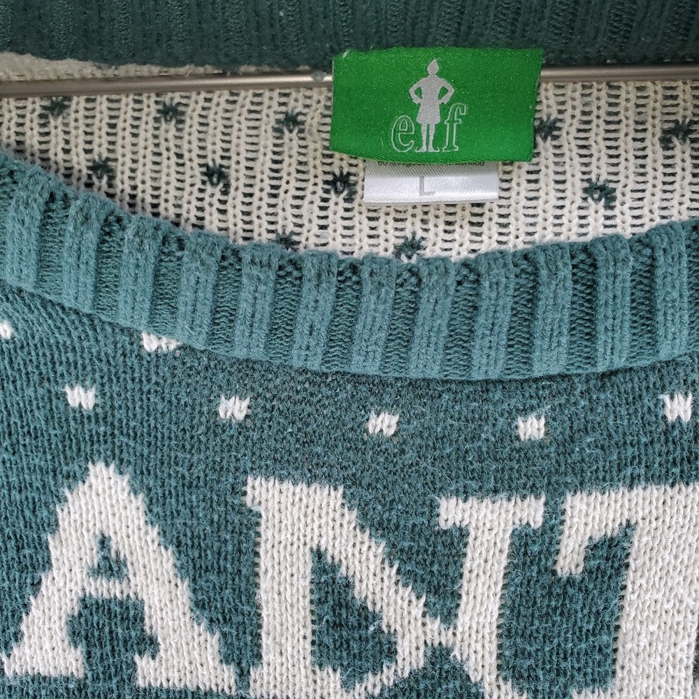 Ugly Christmas Sweater Elf Movie Size L View 4